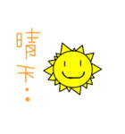 the QQ weather（個別スタンプ：2）