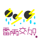 the QQ weather（個別スタンプ：22）