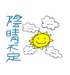 the QQ weather（個別スタンプ：29）