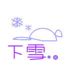 the QQ weather（個別スタンプ：32）