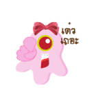Couple Cute Monsty（個別スタンプ：3）