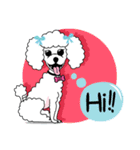 "LUCY the Crooked Jaw Poodle"（個別スタンプ：1）