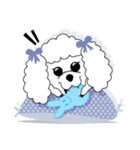 "LUCY the Crooked Jaw Poodle"（個別スタンプ：6）
