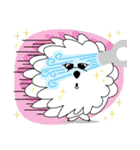 "LUCY the Crooked Jaw Poodle"（個別スタンプ：18）