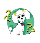 "LUCY the Crooked Jaw Poodle"（個別スタンプ：23）