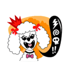 "LUCY the Crooked Jaw Poodle"（個別スタンプ：37）