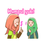 Euis Geulis Hijab: Ramadhan ＆ Daily Talk（個別スタンプ：11）