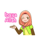 Euis Geulis Hijab: Ramadhan ＆ Daily Talk（個別スタンプ：19）