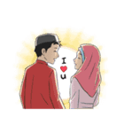Ramadan Couple（個別スタンプ：31）