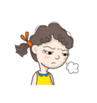 Q-hair girl（個別スタンプ：4）