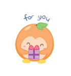 mikan penguin（個別スタンプ：3）