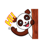 Mocha the Brown Panda（個別スタンプ：11）