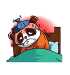 Mocha the Brown Panda（個別スタンプ：17）