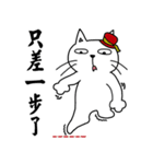 Cap cat 1-Inspirational Quotes（個別スタンプ：1）