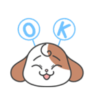 Smile！ Smile！ cute puppy 'cheni'（個別スタンプ：5）