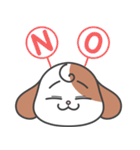 Smile！ Smile！ cute puppy 'cheni'（個別スタンプ：6）