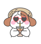 Smile！ Smile！ cute puppy 'cheni'（個別スタンプ：8）
