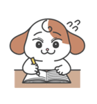 Smile！ Smile！ cute puppy 'cheni'（個別スタンプ：9）