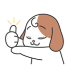 Smile！ Smile！ cute puppy 'cheni'（個別スタンプ：12）
