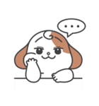 Smile！ Smile！ cute puppy 'cheni'（個別スタンプ：14）