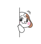 Smile！ Smile！ cute puppy 'cheni'（個別スタンプ：17）