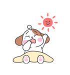 Smile！ Smile！ cute puppy 'cheni'（個別スタンプ：19）