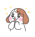Smile！ Smile！ cute puppy 'cheni'（個別スタンプ：21）