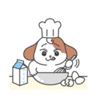 Smile！ Smile！ cute puppy 'cheni'（個別スタンプ：22）