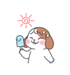 Smile！ Smile！ cute puppy 'cheni'（個別スタンプ：24）