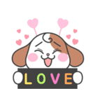 Smile！ Smile！ cute puppy 'cheni'（個別スタンプ：33）
