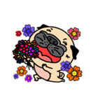 Joy's Pug World (Animated Stickers)（個別スタンプ：14）