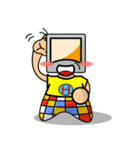 テレビちゃんの日常生活（個別スタンプ：9）