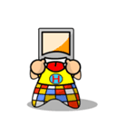 テレビちゃんの日常生活（個別スタンプ：21）