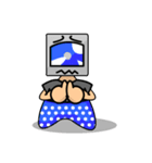 テレビちゃんの日常生活（個別スタンプ：22）