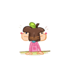 LOLO and HoiHoi aubergine story V2.0（個別スタンプ：8）