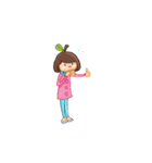 LOLO and HoiHoi aubergine story V2.0（個別スタンプ：16）