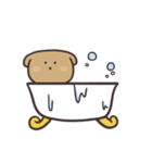 くりいぬパン（個別スタンプ：17）