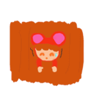 Zee Zee 's Little Red riding hood（個別スタンプ：39）