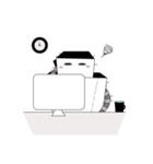 BOXMAN 's life（個別スタンプ：21）