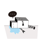 BOXMAN 's life（個別スタンプ：22）