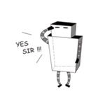 BOXMAN 's life（個別スタンプ：33）