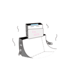 BOXMAN 's life（個別スタンプ：35）