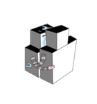 BOXMAN 's life（個別スタンプ：36）