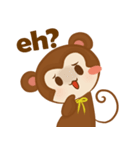 A little Grean Monkey（個別スタンプ：2）