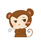 A little Grean Monkey（個別スタンプ：3）