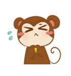 A little Grean Monkey（個別スタンプ：8）