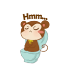 A little Grean Monkey（個別スタンプ：11）