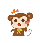 A little Grean Monkey（個別スタンプ：23）