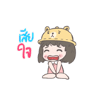 mini lady（個別スタンプ：14）