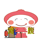 red hood girl（個別スタンプ：13）